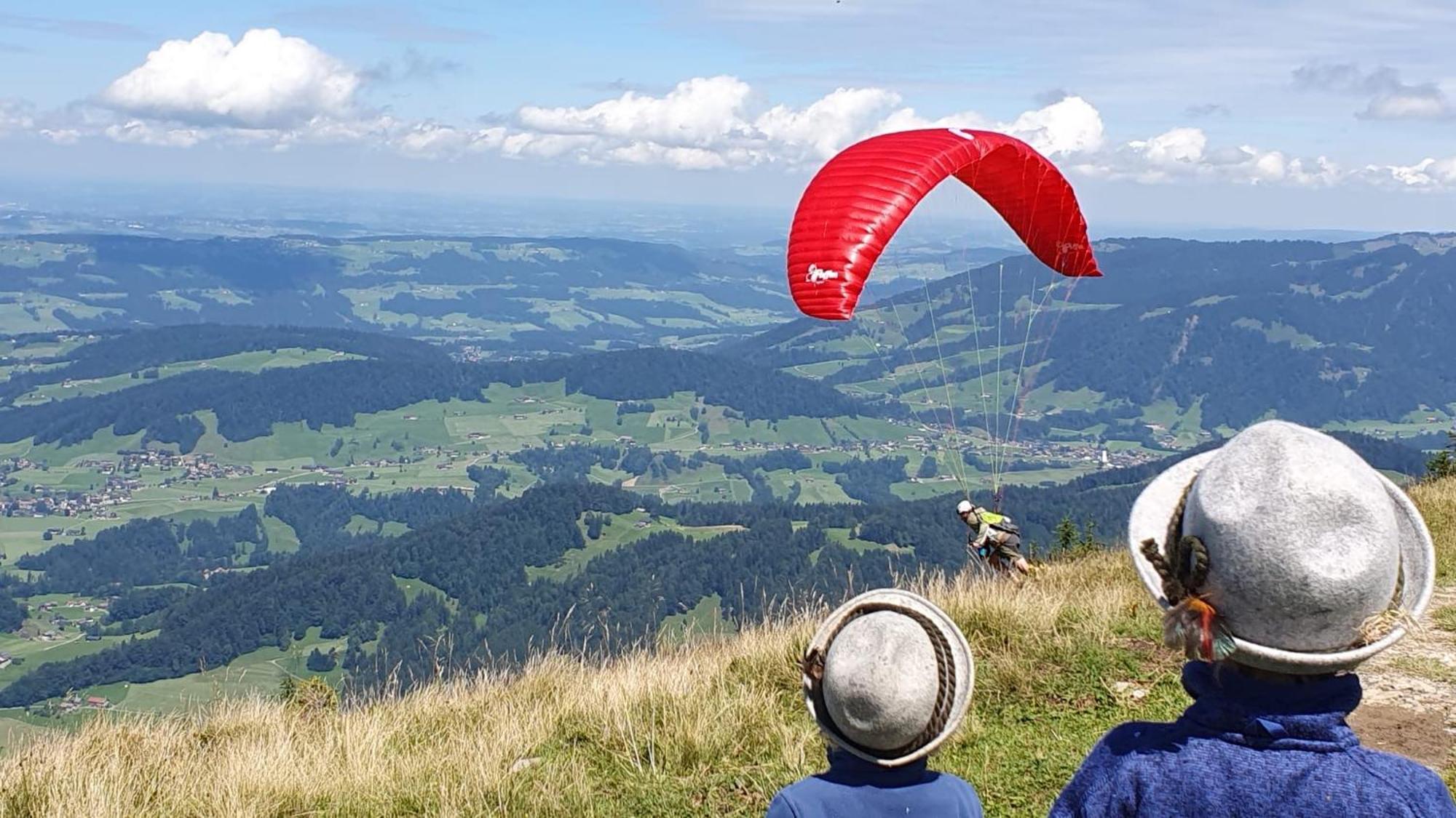 Zu Gast Bei Den Hagspiels Apartment Hittisau Luaran gambar